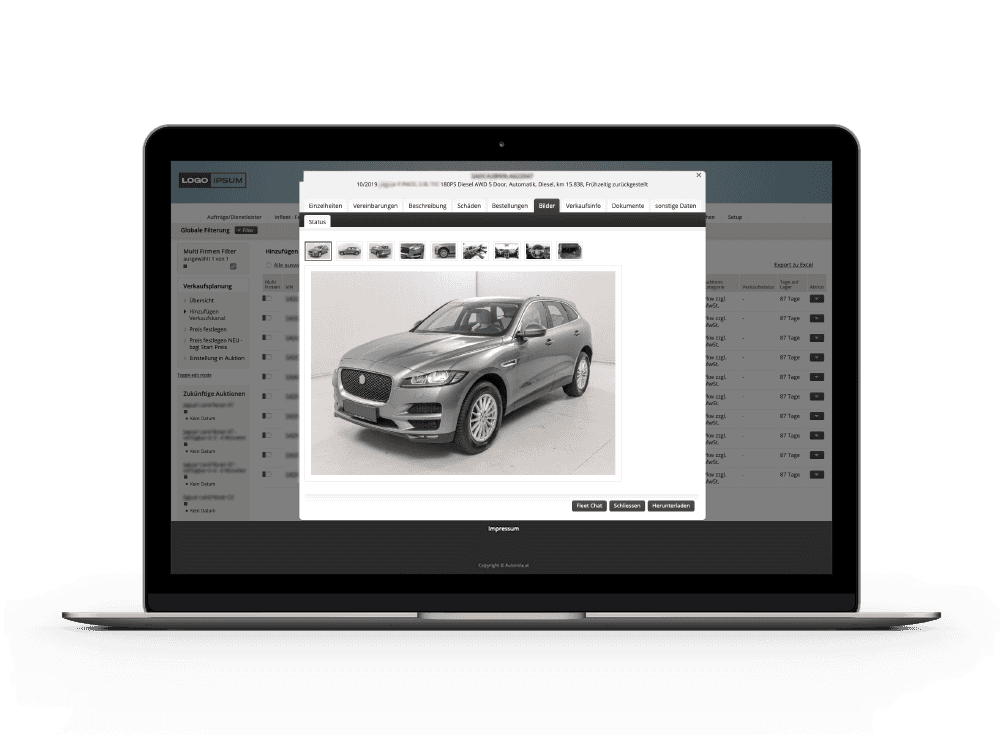 Fleet Monitor reporting and analytics dashboard